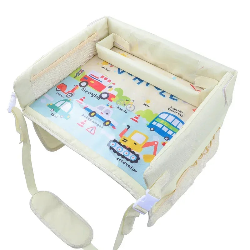 Kids Travel Tray – Waterproof Car Seat Activity Table