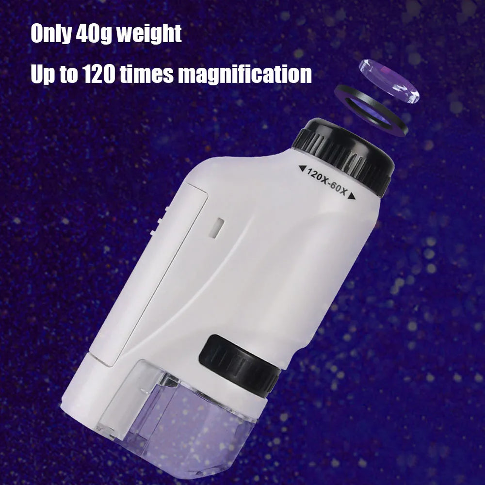 Pocket LED Microscope for Curious Kids - Toki Toy Box
