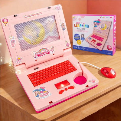 Kids Mini Laptop Toy – Learning Computer with Mouse