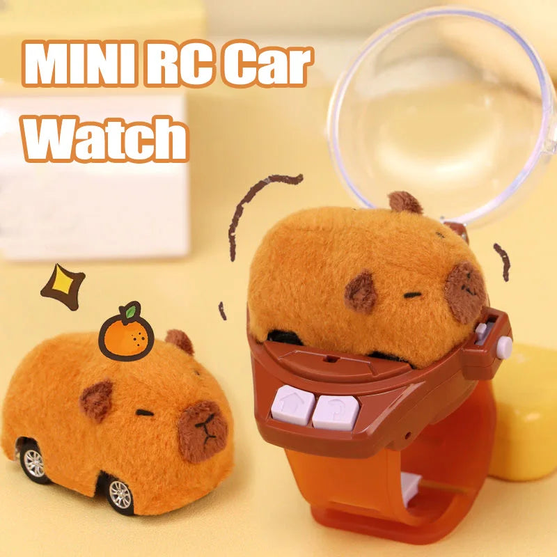 Watch-Controlled Mini RC Car Capybara Rabbit | Toki Toy Box