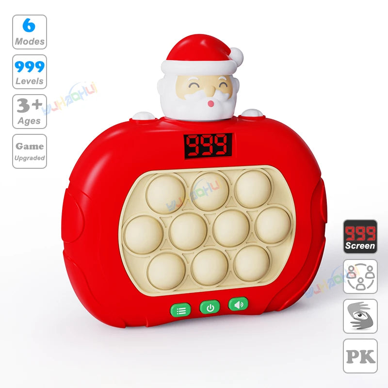 999-Level Pop Push Game Console for Kids & Adults - Toki Toy Box