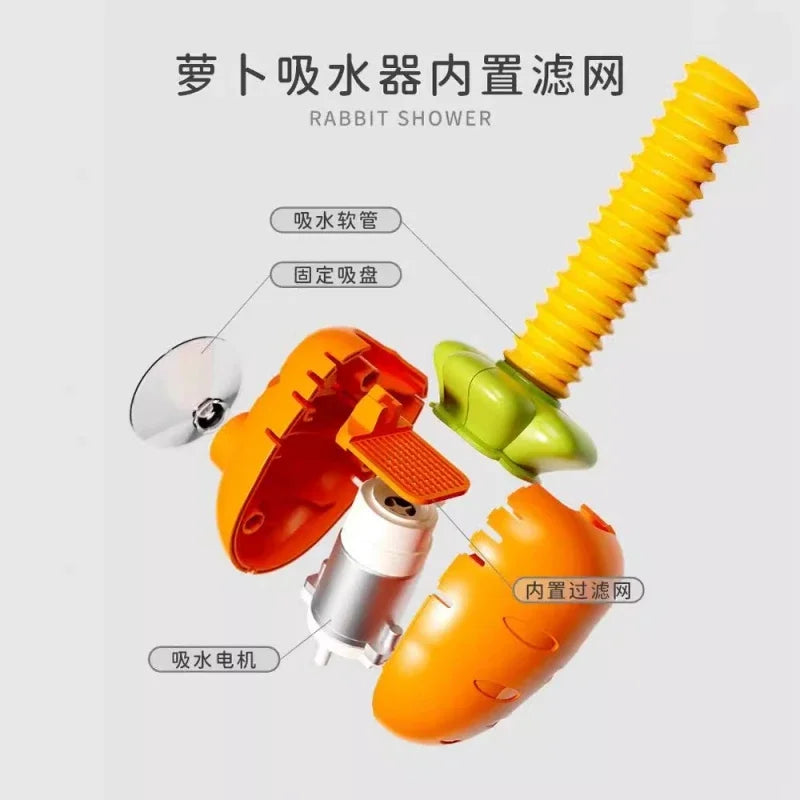 Rabbit Bath Shower Toy – Interactive Water Spray Fun