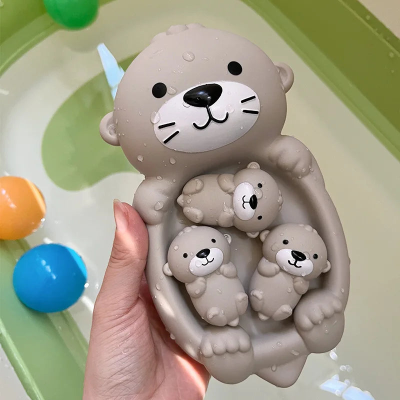 Baby Bath Animal Toys – Spray & Squeeze Set