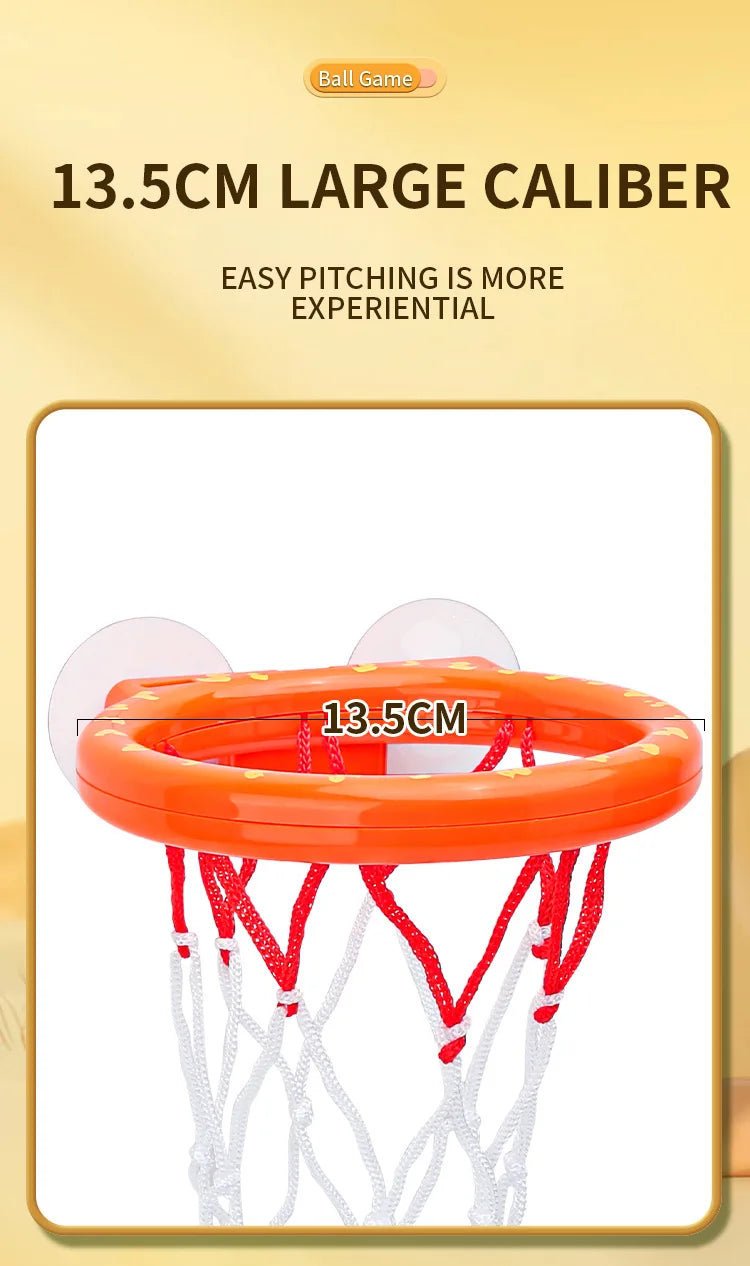 Mini Basketball Bath Toy Set – Splash Hoop Fun for Toddlers