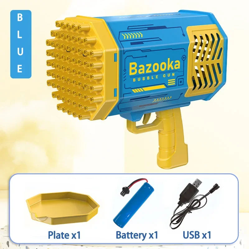 69-Hole Astronaut Bubble Blaster for Kids - Toki Toy Box