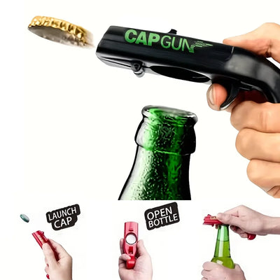 Cap Shooter Bottle Opener – Flying Cap Gun