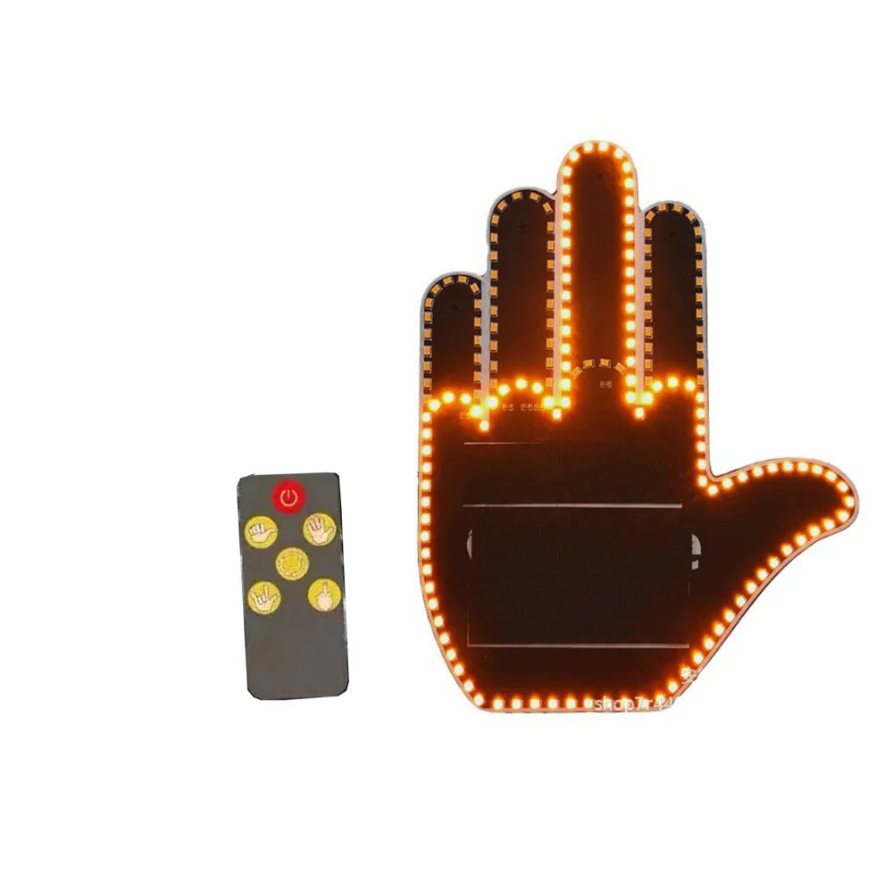 Middle Finger Light – Whats Included | Toki Toy Box