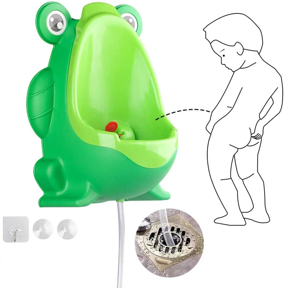 Frog Potty Trainer for Toddlers | Easy Toilet Training | Toki Toy Box – In Use | Toki Toy Box
