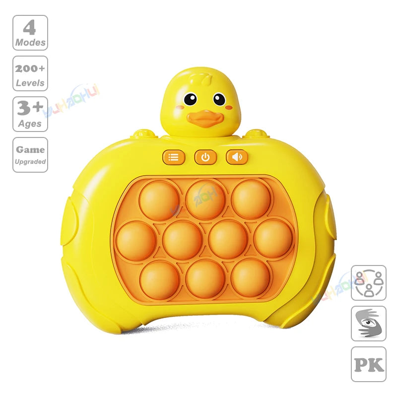999-Level Pop Push Game Console for Kids & Adults - Toki Toy Box