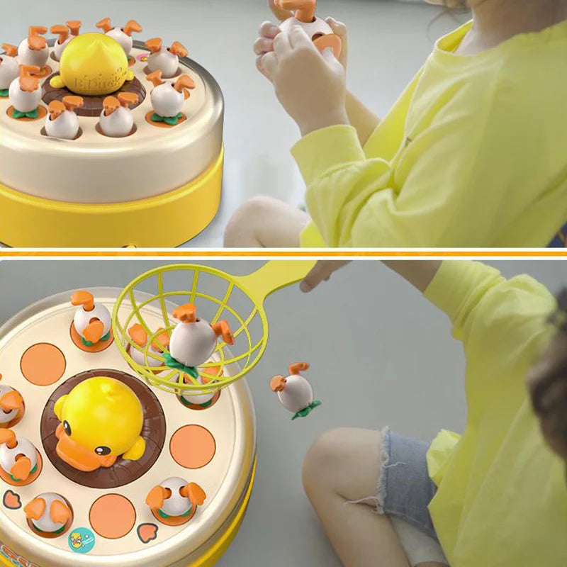 Bounce And Catch Duck Board Game Catching Flying Duck Training Hand Eye Coordination Parent Chi | Toki Toy Box