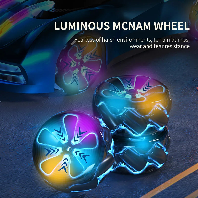 RC Stunt Racing Car with Lights & Mist Effects - Toki Toy Box