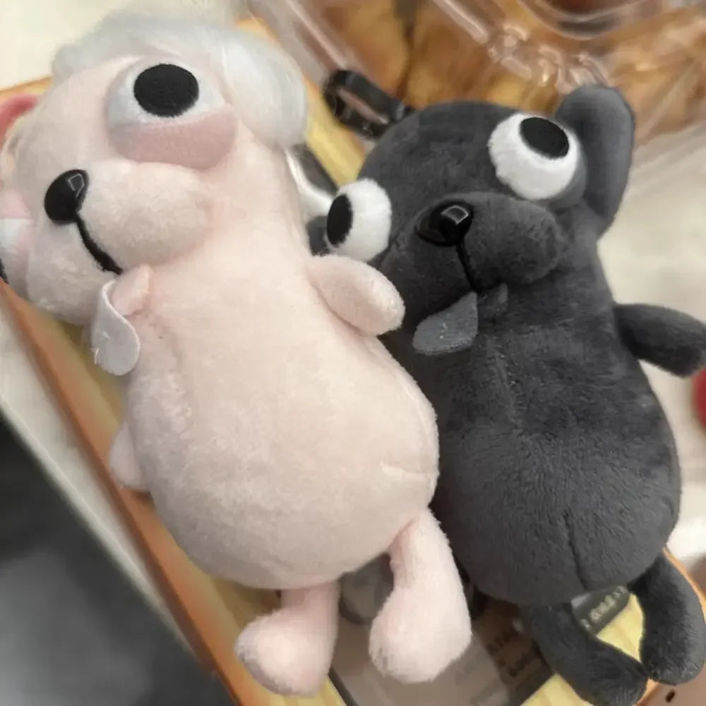 Cute Puppy Plush Keychain – Soft Pocket Buddy | Toki Toy Box – In Use | Toki Toy Box