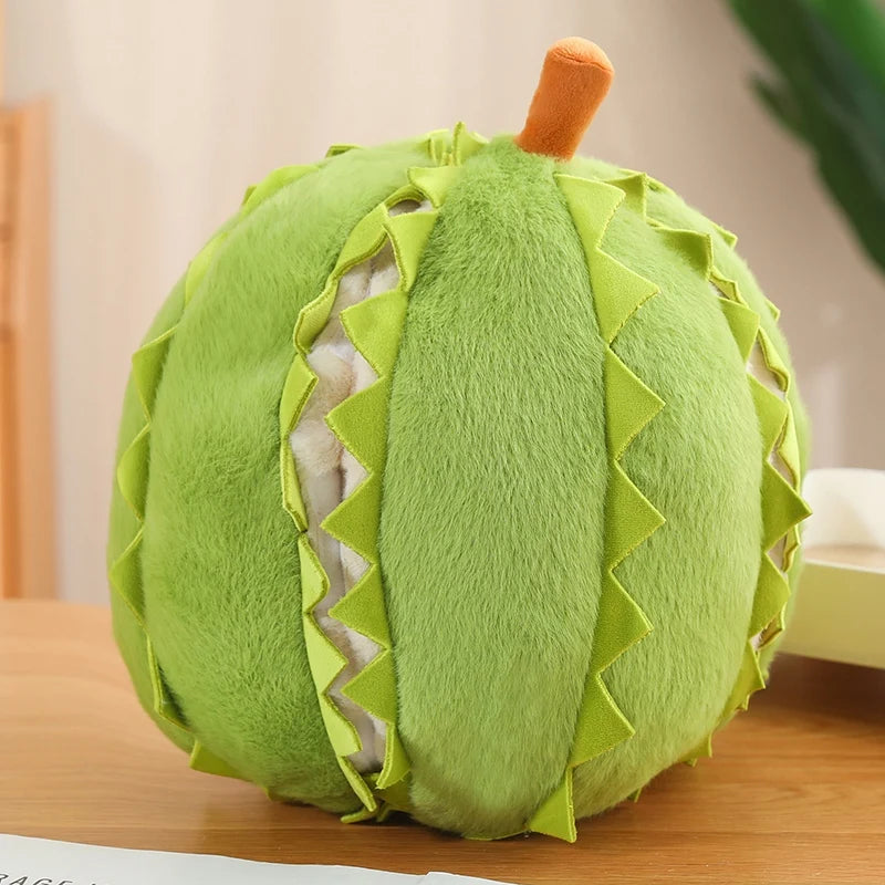 Cute Detachable Durian Plush Stress Pillow - Toki Toy Box