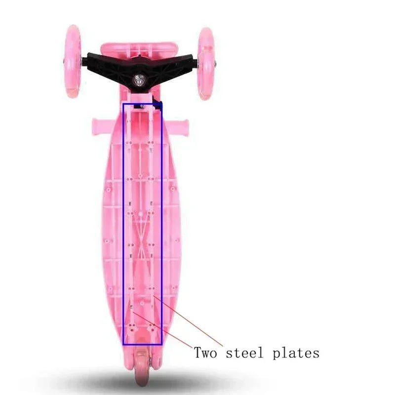 Light-Up Kids Scooter – Adjustable & Smooth Ride
