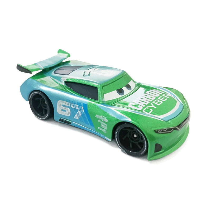 Cartoon Race Car Die-Cast Toy – Pull Back Fun