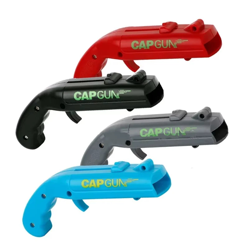 Cap Gun Opener – Black Plastic Version | Toki Toy Box