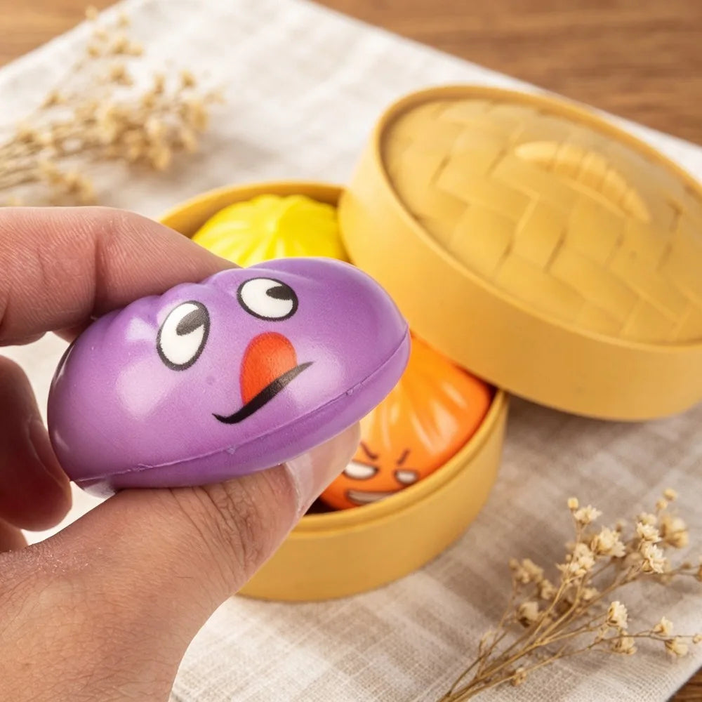 Squishy Bun – Slow Rebound Squeeze | Toki Toy Box