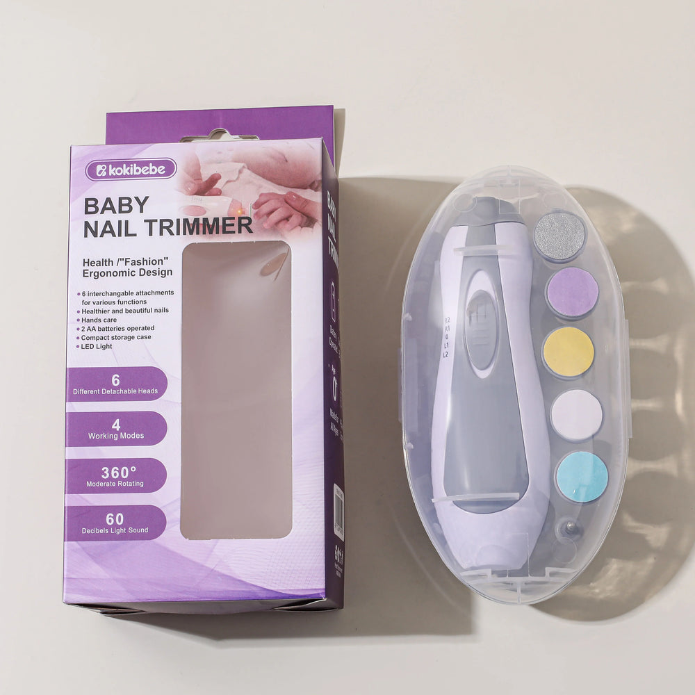 Electric Baby Nail Trimmer Kit for Safe Grooming