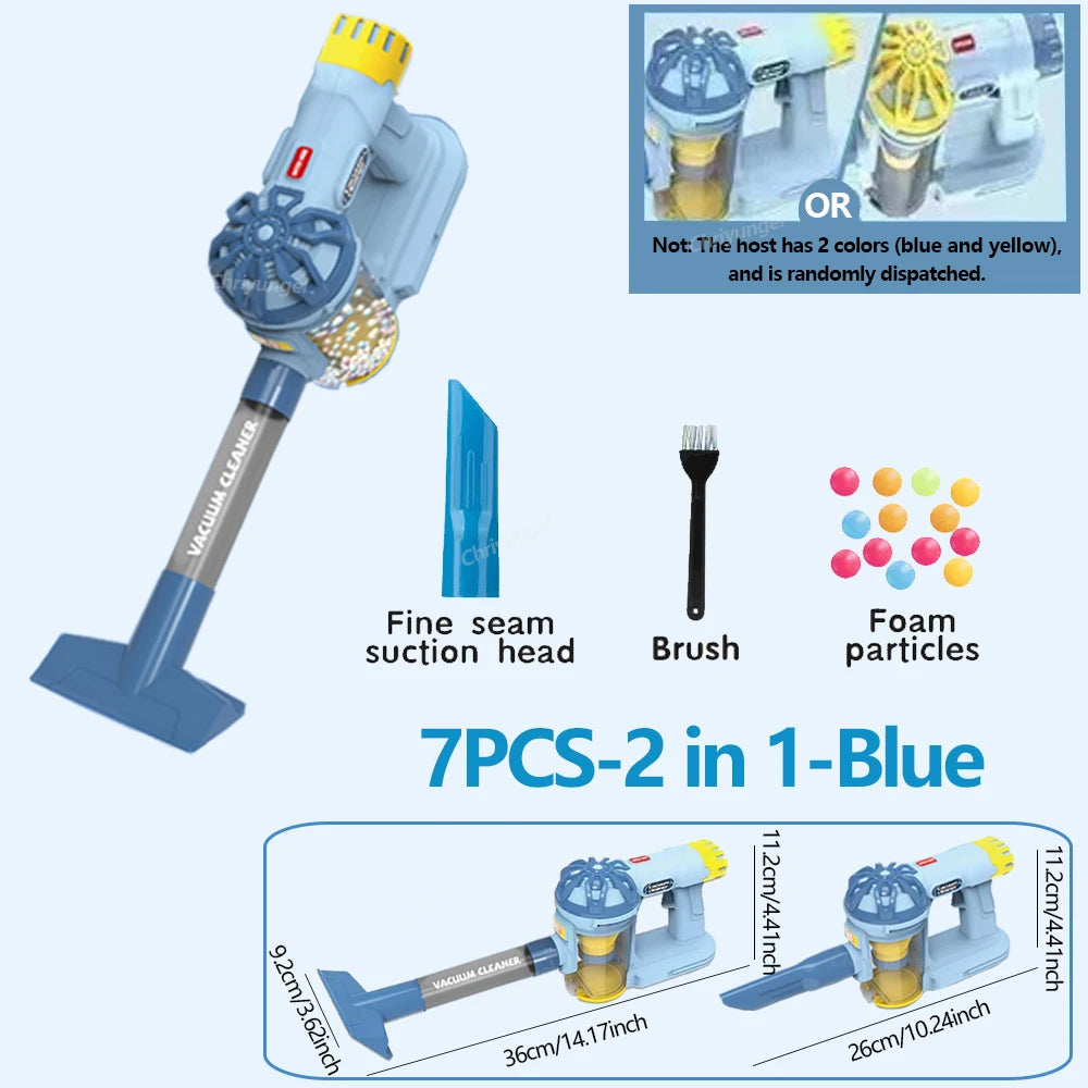 Kids Vacuum Cleaner Toy – Interactive Cleaning Play Set