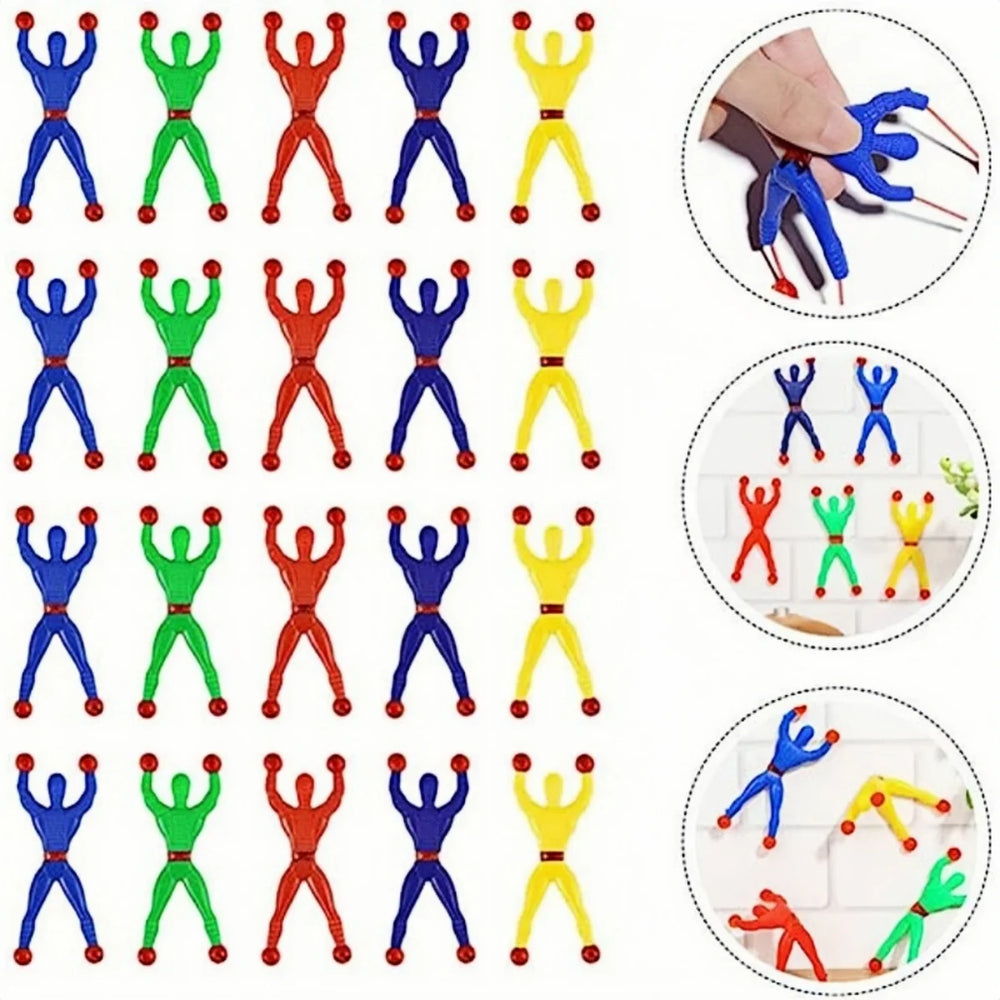 Sticky Wall Climbing Figures – Party Favor Toy Pack