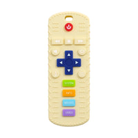 TV Remote Shaped Silicone Teether – Ideal for Soothing Teething Babies