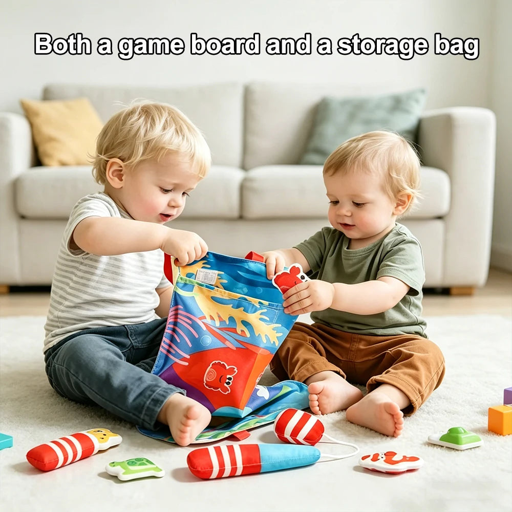 Fabric Fishing – Colorful Felt Detail | Toki Toy Box