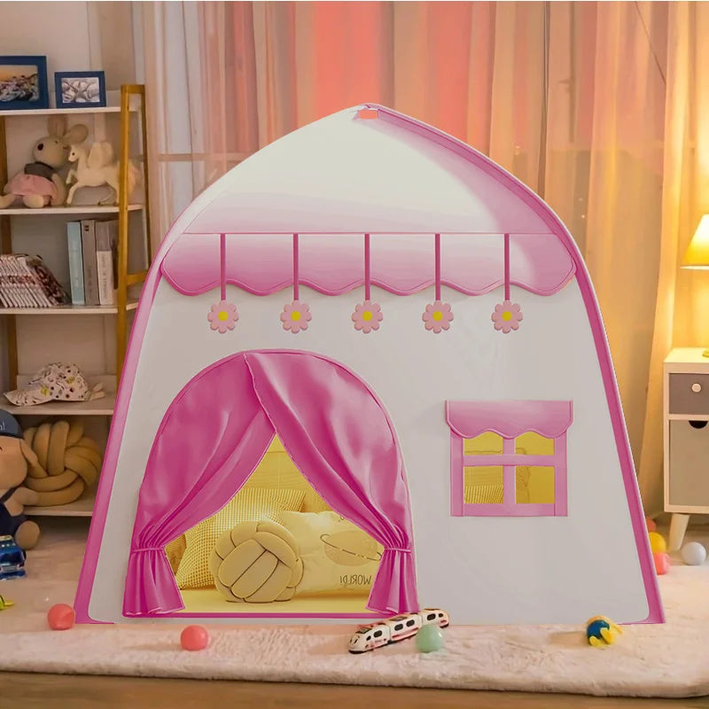 Starry Castle Kids Play Tent for Indoor & Outdoor Fun