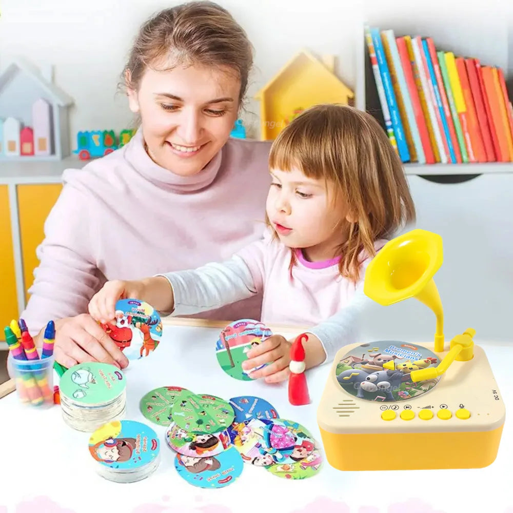 Story Music Player with 93 Cards – Kids Learning Fun