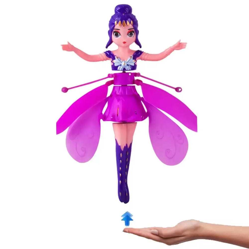 Flying Princess Helicopter Doll – Gesture LED Toy – Whats Included | Toki Toy Box
