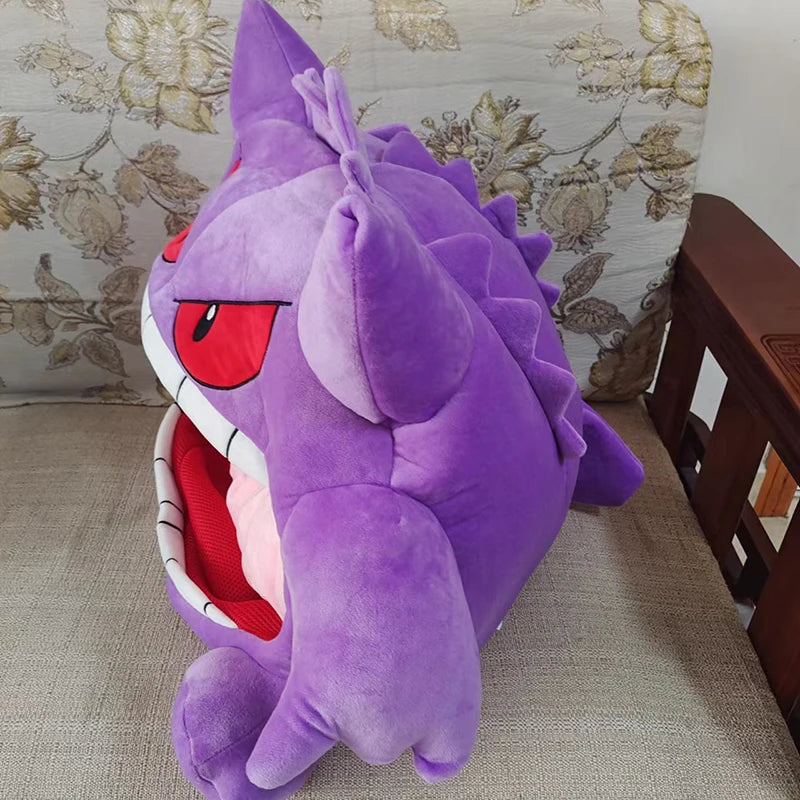 Purple Ghost Plush Pillow & Hidden Blanket  Product Description
