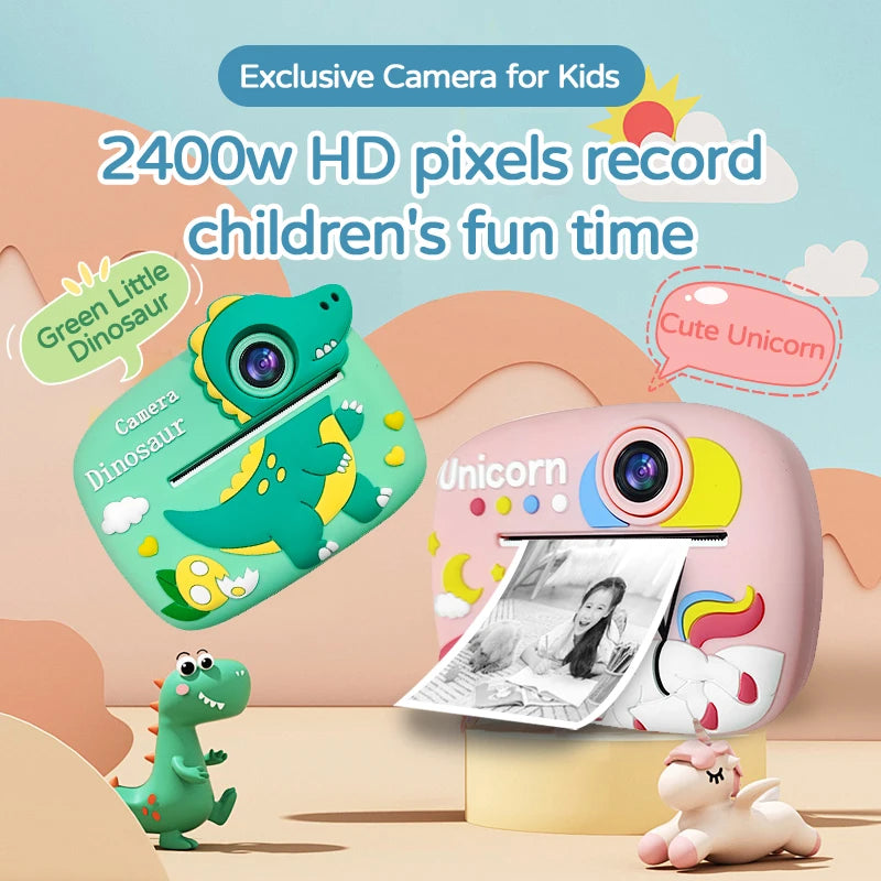 Print Camera – Kid Taking Photo | Toki Toy Box
