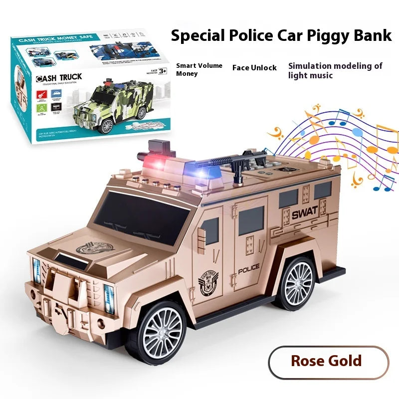 Kids ATM Piggy Bank with Fingerprint & Password Safe