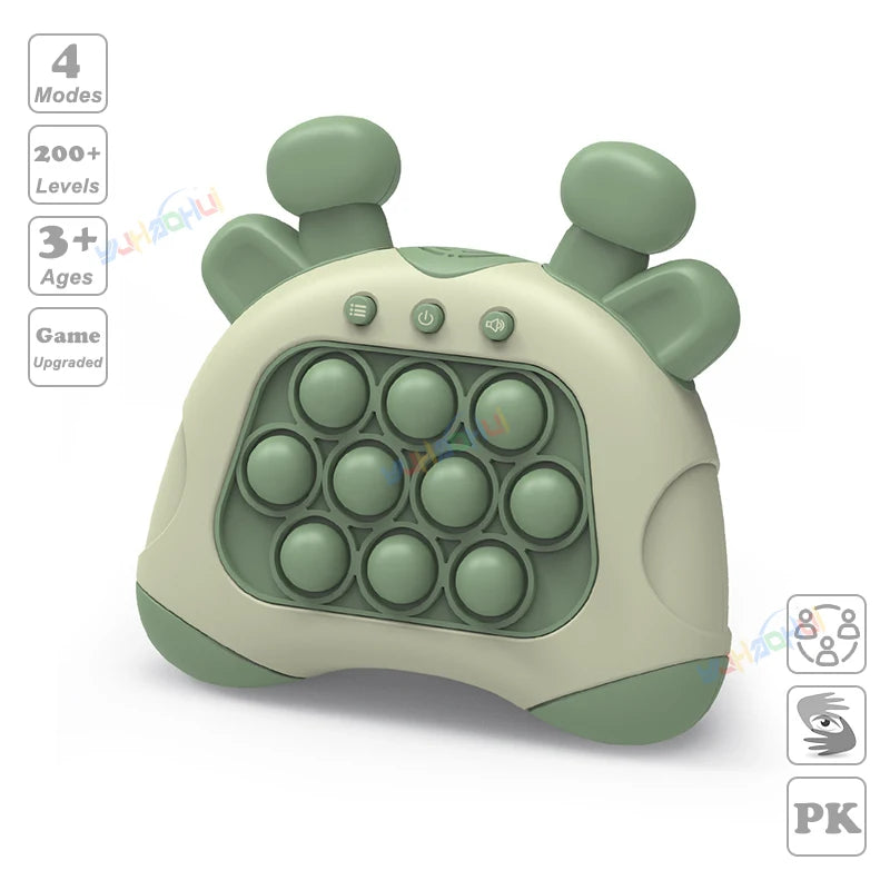 999-Level Pop Push Game Console for Kids & Adults - Toki Toy Box