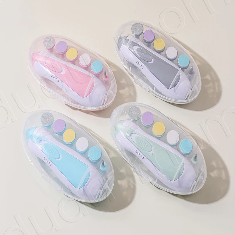 Electric Baby Nail Trimmer Kit for Safe Grooming