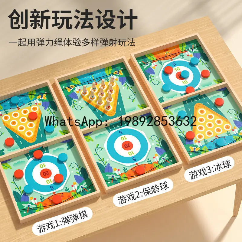 Bounce Battle Board Game – Fast Sling Strategy for Families – Detail | Toki Toy Box