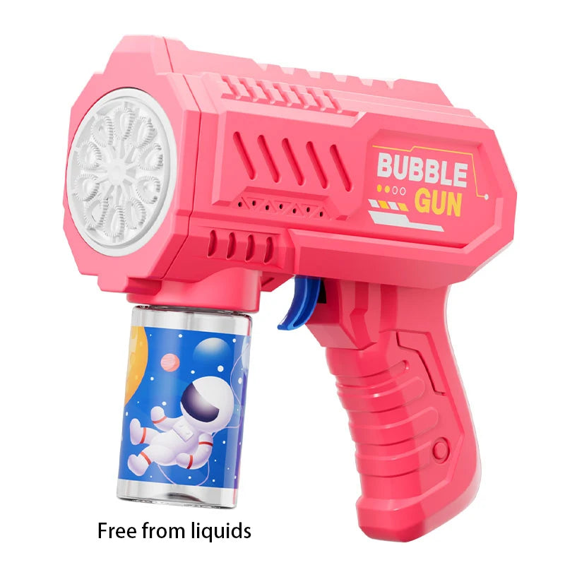 Astronaut Bubble Machine – Automatic Rocket Blaster Toy – View 21 | Toki Toy Box