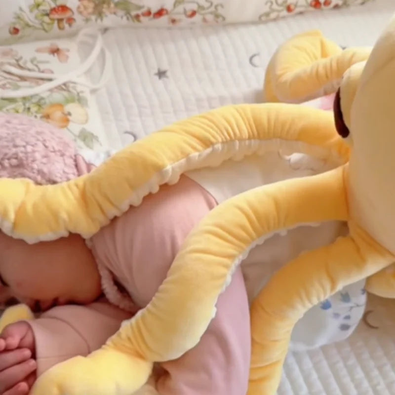 Soothing Octopus Plush Pillow – Baby Comfort Toy | Toki Toy – Lifestyle | Toki Toy Box