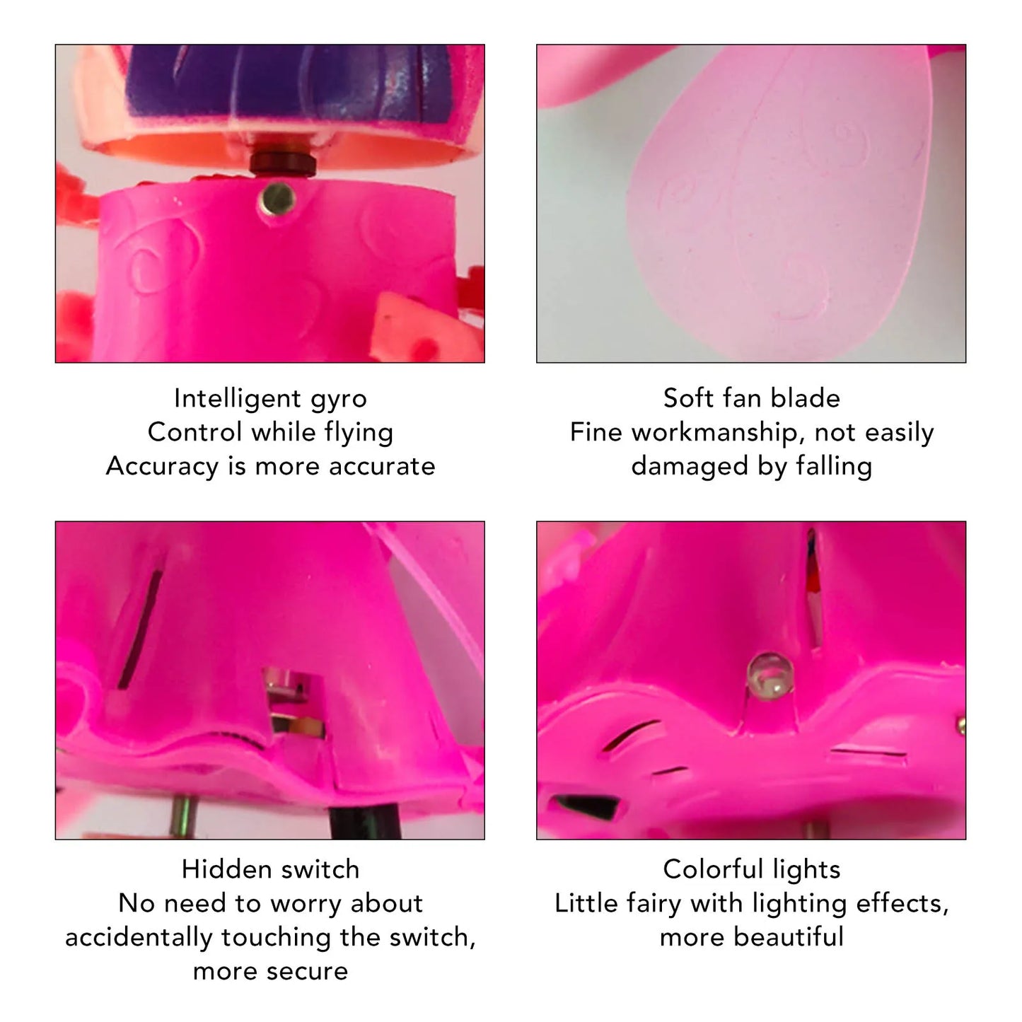 Flying Toy for Kids – Gesture-Controlled Helicopter with Dancing Simulation, Rotating LED Lights, Induction Flying Machine