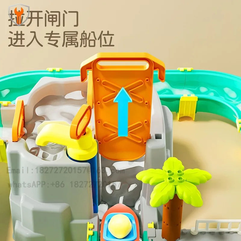 Water Adventure Play Set with Fishing Game
