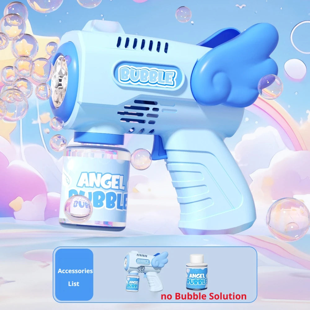 Light-Up Bubble Blaster Wand for Outdoor Fun - Toki Toy Box