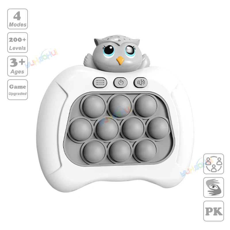 999-Level Pop Push Game Console for Kids & Adults - Toki Toy Box