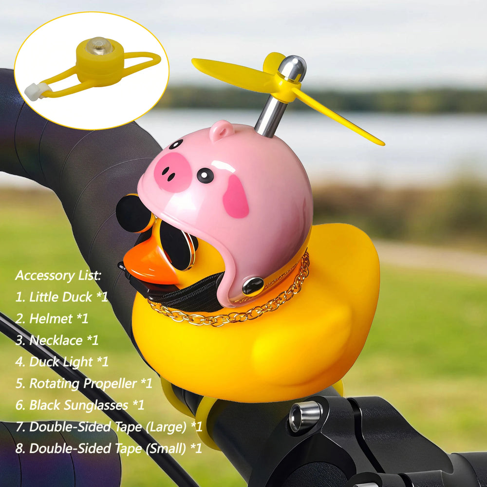 Duck Bike Bell Light – Cute Handlebar Toy for Kids – View 16 | Toki Toy Box