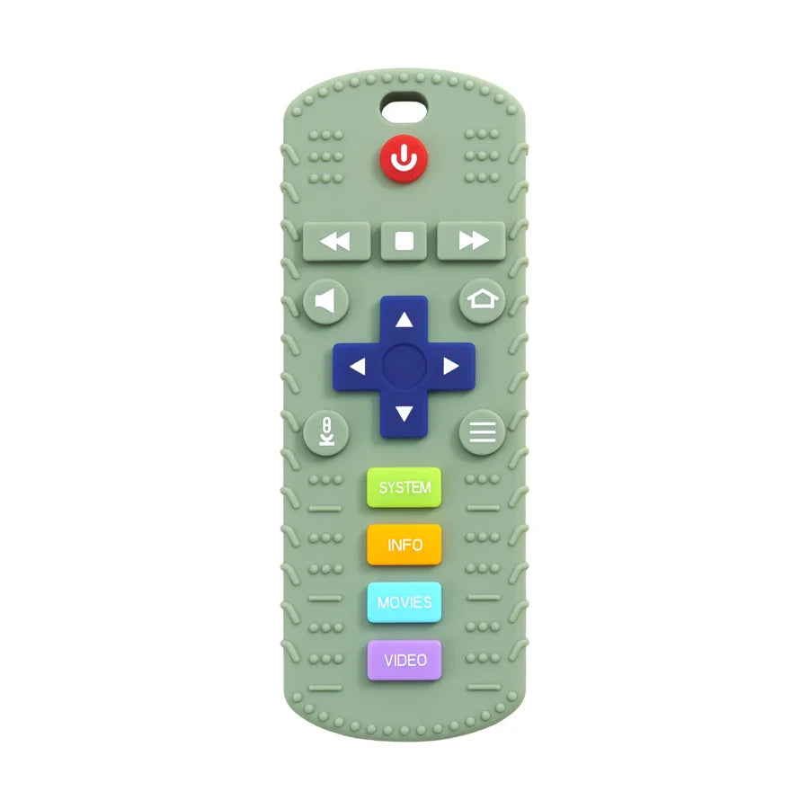 Silicone Remote Teether – Soothing Chew Toy for Babies – Whats Included | Toki Toy Box