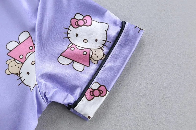 Kids Pajama Set – Soft Breathable Sleepwear for Boys & Girls – Detail | Toki Toy Box