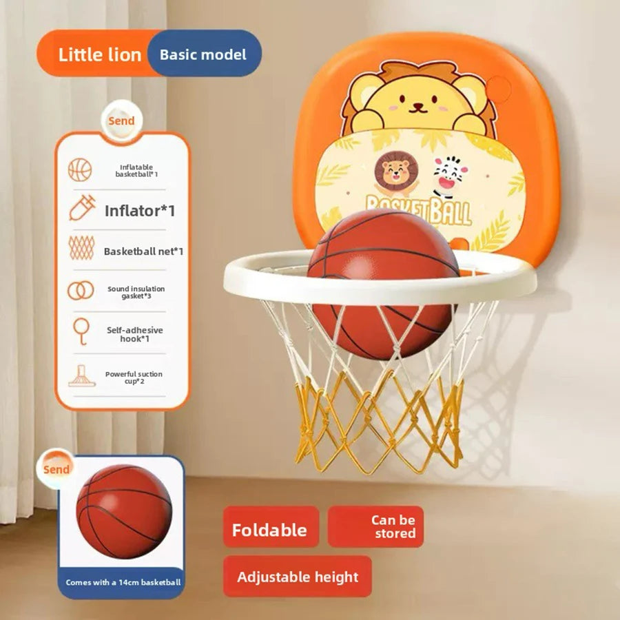 Toddler Hanging Basketball Hoop – No-Drill Indoor