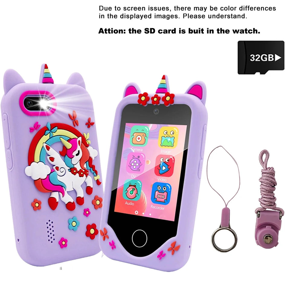 Smart Kids Toy Phone with Camera & Games - Toki Toy Box