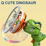 Automatic Dinosaur Bubble Gun – Electric Bubble Blower & Handheld Fan for Kids