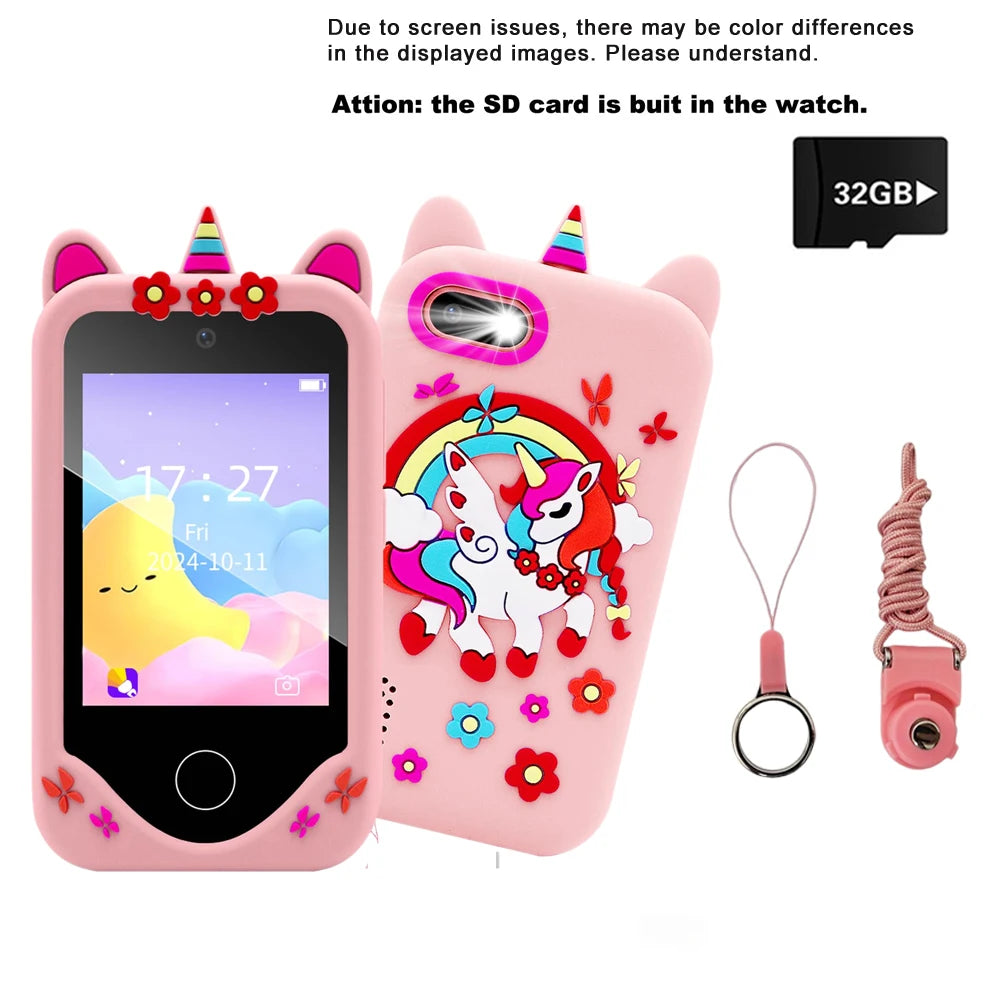 Smart Kids Toy Phone with Camera & Games - Toki Toy Box