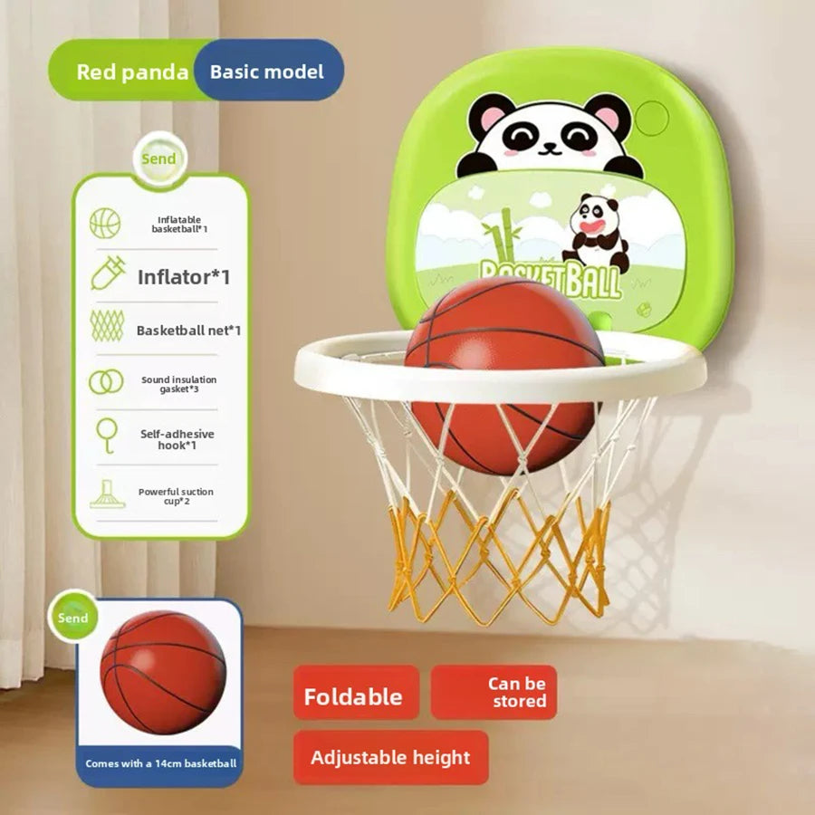 Toddler Hanging Basketball Hoop – No-Drill Indoor