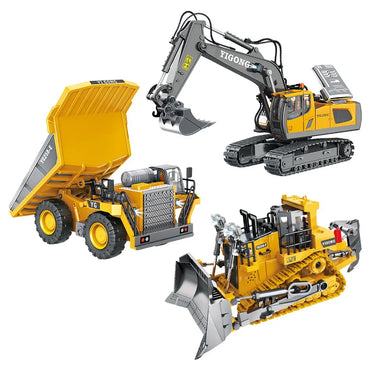1:20 RC Excavator & Dumper Truck – Remote Control Engineering Vehicle